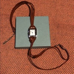 COPY - La Mer NWOT brown wrap bracelet watch